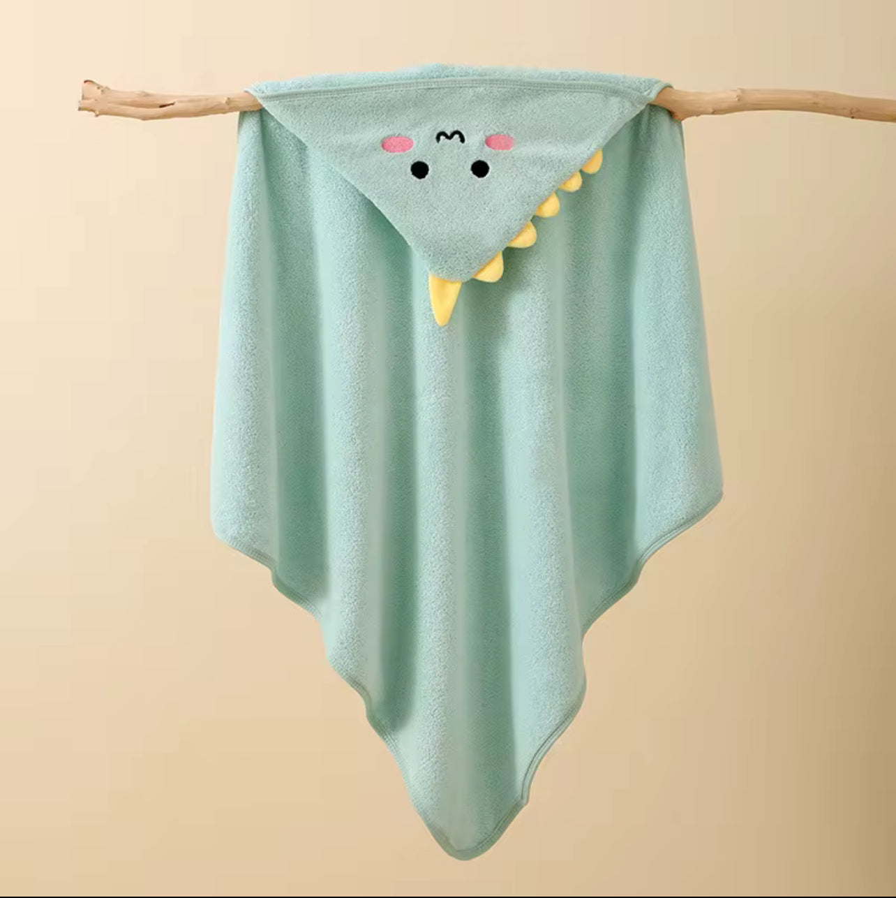 Coral Fleece Children’s Hooded Bathrobe